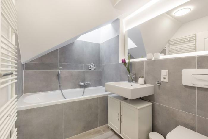 Appartement-Vermietung Bals - Haus Smilla - Kampstraße 34 | Hausteil 1 | Sylt | Westerland, Hausteil für 4 Personen mit 2 Schlafzimmer, 2 Badezimmer, ca. 90 m2