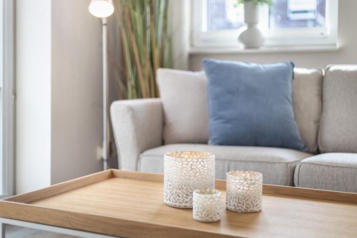 Appartement-Vermietung Bals - Haus Smilla - Kampstraße 34 | Hausteil 1 | Sylt | Westerland, Hausteil für 4 Personen mit 2 Schlafzimmer, 2 Badezimmer, ca. 90 m2