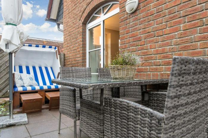Appartement-Vermietung Bals - Haus Smilla - Kampstraße 34 | Hausteil 1 | Sylt | Westerland, Hausteil für 4 Personen mit 2 Schlafzimmer, 2 Badezimmer, ca. 90 m2