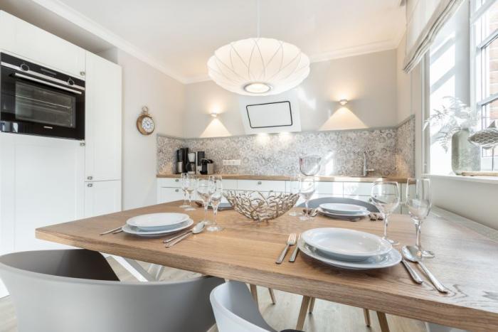 Appartement-Vermietung Bals - Haus Smilla - Kampstraße 34 | Hausteil 1 | Sylt | Westerland, Hausteil für 4 Personen mit 2 Schlafzimmer, 2 Badezimmer, ca. 90 m2
