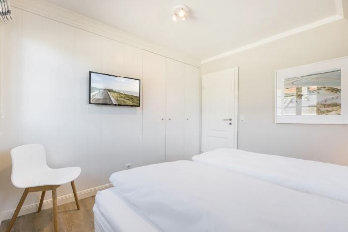 Appartement-Vermietung Bals - Haus Smilla - Kampstraße 34 | Hausteil 2 | Sylt | Westerland, Hausteil für 6 Personen mit 3 Schlafzimmer, 2 Badezimmer, ca. 85 m2