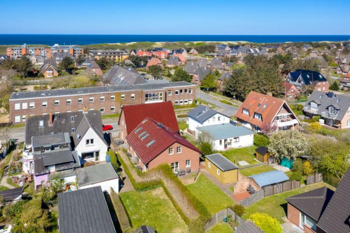 Appartement-Vermietung Bals - Haus Smilla - Kampstraße 34 | Hausteil 3 | Sylt | Westerland, Hausteil für 6 Personen mit 3 Schlafzimmer, 2 Badezimmer, ca. 110 m2