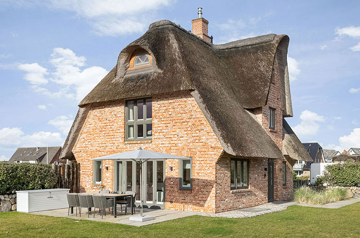 Sylt Reetdachhaus  R&uuml;m Hart in Horsatal 15b, Wenningstedt