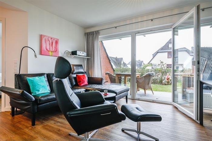 3-Zimmer-EG-Wohnung - Sylt, Lerchenweg 18 | 1 Dünenblick