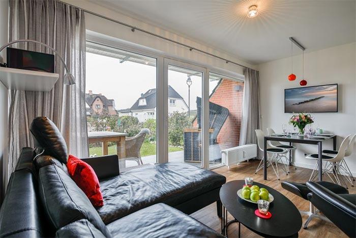 3-Zimmer-EG-Wohnung - Sylt, Lerchenweg 18 | 1 Dünenblick