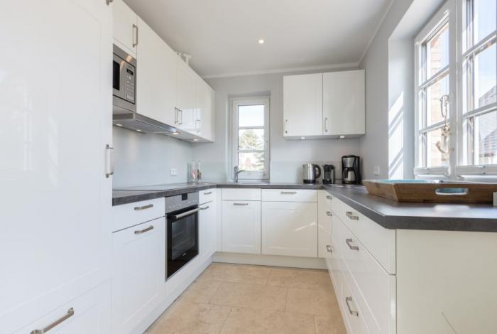 Appartement-Vermietung Bals - Sylter Quartier - Hoyerweg 10c | Haus 6.1 Söl Hüs | Sylt | Westerland, Hausteil für 6 Personen mit 4 Schlafzimmer, 3 Badezimmer, Gäste WC, ca. 137 m2, Grundstück ca. 320 m2