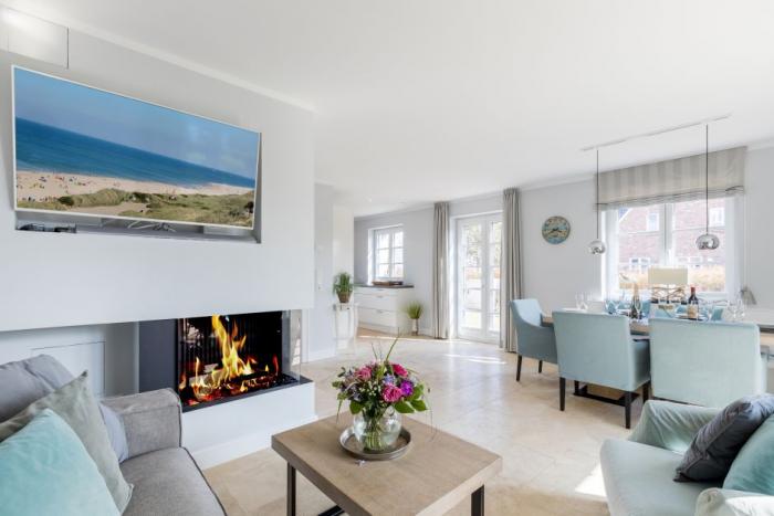 Appartement-Vermietung Bals - Sylter Quartier - Hoyerweg 10c | Haus 6.1 Söl Hüs | Sylt | Westerland, Hausteil für 6 Personen mit 4 Schlafzimmer, 3 Badezimmer, Gäste WC, ca. 137 m2, Grundstück ca. 320 m2