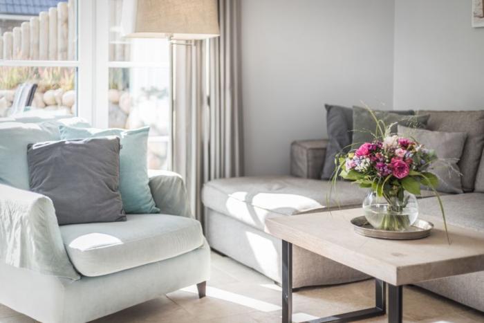 Appartement-Vermietung Bals - Sylter Quartier - Hoyerweg 10c | Haus 6.1 Söl Hüs | Sylt | Westerland, Hausteil für 6 Personen mit 4 Schlafzimmer, 3 Badezimmer, Gäste WC, ca. 137 m2, Grundstück ca. 320 m2