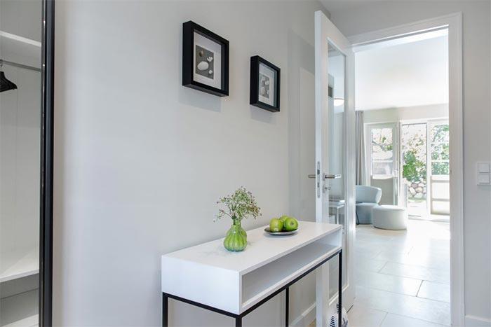 Appartement-Vermietung Bals -  - Friesische Straße 49e | Sylt | Westerland, Doppelhaushälfte für 5 Personen mit 3 Schlafzimmer, 2 Badezimmer, Gäste WC, ca. 137 m2