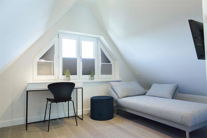 Appartement-Vermietung Bals -  - Friesische Straße 49e | Sylt | Westerland, Doppelhaushälfte für 5 Personen mit 3 Schlafzimmer, 2 Badezimmer, Gäste WC, ca. 137 m2