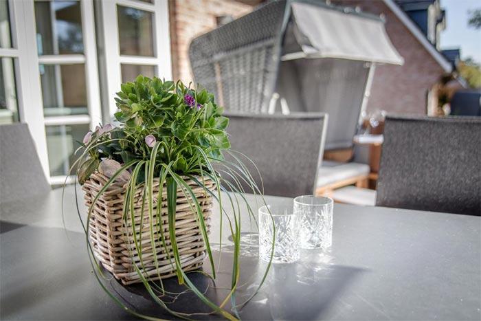 Appartement-Vermietung Bals -  - Friesische Straße 49e | Sylt | Westerland, Doppelhaushälfte für 5 Personen mit 3 Schlafzimmer, 2 Badezimmer, Gäste WC, ca. 137 m2