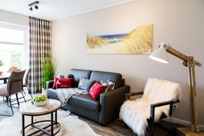 2-Zimmer-EG-Wohnung - Sylt, Dünenstraße 27 | 19 Freiraum Lounge