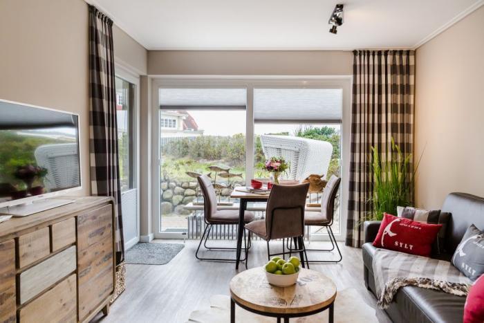 2-Zimmer-EG-Wohnung - Sylt, Dünenstraße 27 | 19 Freiraum Lounge