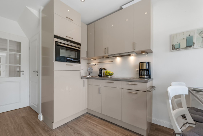 Appartement-Vermietung Bals -  - Am Friedrichshain 37 | Wohnung 3 | Sylt | Westerland, 2-Zimmer-EG-Wohnung für 2 Personen mit 1 Schlafzimmer, 1 Badezimmer, ca. 45 m2
