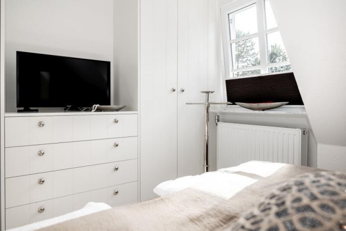 Appartement-Vermietung Bals - Wohnpark Friesenhain - Kollundweg 25b | Sylt | Westerland, 3-Zimmer-OG-Wohnung für 2 Personen mit 1 Schlafzimmer, 1 Badezimmer, ca. 73 m2