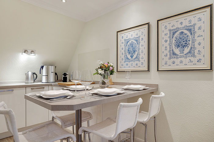 Appartement-Vermietung Bals - Wohnpark Friesenhain - Kollundweg 27b | Sylt | Westerland, 3-Zimmer-OG-Wohnung  | Maisonette für 4 Personen mit 2 Schlafzimmer, 1 Badezimmer, ca. 60 m2