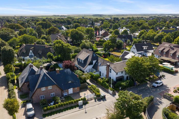 Appartement-Vermietung Bals -  - Am Tipkenhoog 4a | 1 Ariane | Sylt | Keitum, 2-Zimmer-EG-Wohnung für 2 Personen mit 1 Schlafzimmer, 1 Badezimmer, ca. 56 m2