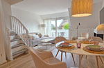 Appartement-Vermietung Bals -  - Feldmarkstraße 12b | Wohnung 12 | Sylt | Wenningstedt, 2-Zimmer-OG-Wohnung  | Maisonette für 2 Personen mit 1 Schlafzimmer, 1 Badezimmer, Gäste WC, ca. 60 m2 - Bild-8