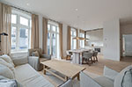 Appartement-Vermietung Bals - Villa Blankenese - Bismarckstraße 10 | Wohnung 3 | Sylt | Westerland, 3-Zimmer-OG-Wohnung für 4 Personen mit 2 Schlafzimmer, 2 Badezimmer, ca. 102 m2, Fahrstuhl im Haus - Bild-2