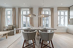 Appartement-Vermietung Bals - Villa Blankenese - Bismarckstraße 10 | Wohnung 3 | Sylt | Westerland, 3-Zimmer-OG-Wohnung für 4 Personen mit 2 Schlafzimmer, 2 Badezimmer, ca. 102 m2, Fahrstuhl im Haus - Bild-3