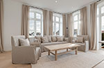 Appartement-Vermietung Bals - Villa Blankenese - Bismarckstraße 10 | Wohnung 5 | Sylt | Westerland, 3-Zimmer-Wohnung im 2. OG für 4 Personen mit 2 Schlafzimmer, 2 Badezimmer, ca. 102 m2, Fahrstuhl im Haus - Bild-2