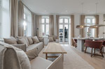 Appartement-Vermietung Bals - Villa Blankenese - Bismarckstraße 10 | Wohnung 5 | Sylt | Westerland, 3-Zimmer-Wohnung im 2. OG für 4 Personen mit 2 Schlafzimmer, 2 Badezimmer, ca. 102 m2, Fahrstuhl im Haus - Bild-4