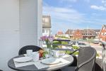 Appartement-Vermietung Bals - Haus Atlantik - Strandstraße 17 | Wohnung 26 | Sylt | Wenningstedt, 3-Zimmer-OG-Wohnung  | Maisonette für 4 Personen mit 2 Schlafzimmer, 2 Badezimmer, ca. 78 m2 - Bild-14