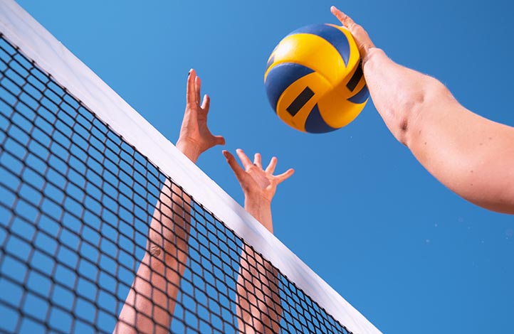 Beach Volleyball auf Sylt